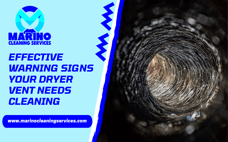 signs your dryer vent needs cleaning