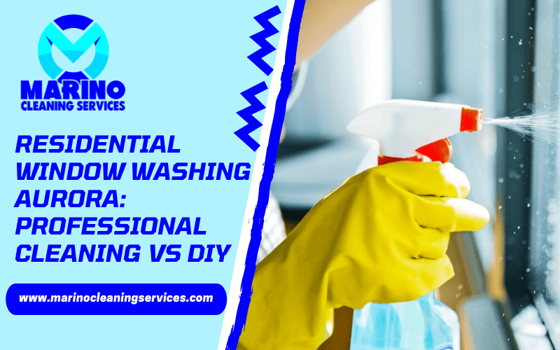 Residential Window Washing Aurora: Professional Cleaning VS DIY