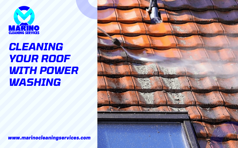 Cleaning Your Roof With Power Washing