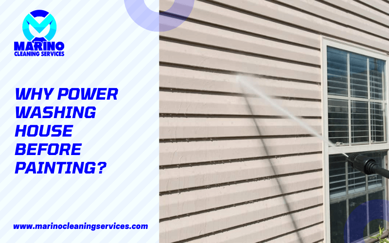 Why Power Washing House Before Painting?